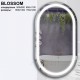 Зеркало c LED подсветкой овальное Blossom 500х900 мм StudioGlass