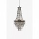 Люстра MarkSlojd Sweden ALLINGTON Chandelier 3L Black/Black Chrome 108124
