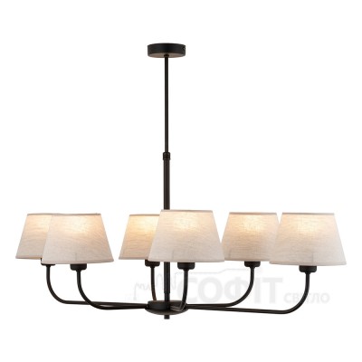 Люстра подвесная TK Lighting CHICAGO LINEN, 3999