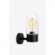 Бра MarkSlojd Sweden ZEN Wall 1L Black/Clear IP44 107800