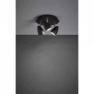 Спот MarkSlojd Sweden CIRO Ceiling 3L Black/Steel 107411