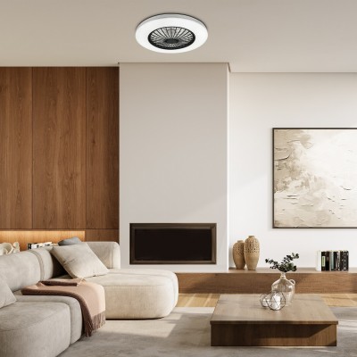 Стельова люстра з вентилятором Rabalux 71330 Dalfon 2 LED/48W/230V 3000-6500K + пульт Стельова люстра з вентилятором Rabalux 71330 Dalfon 2 LED/48W/230V 3000-6500K + пульт