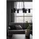 Люстра MarkSlojd Sweden PORTO Pendant 6L Black 107357