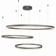 Люстра AZzardo HALO PENDANT 100 80 60 BK AZ4707