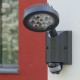 Світильник настінний вуличний Lutec 6102s-PIR wh Nevada LED з датчиком руху