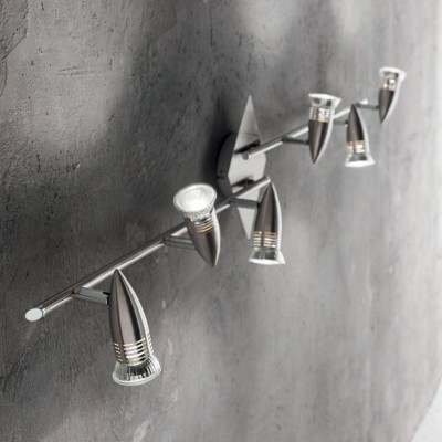 Спот Ideal Lux ALFA PL6 CROMO 089591 Спот Ideal Lux ALFA PL6 CROMO 089591