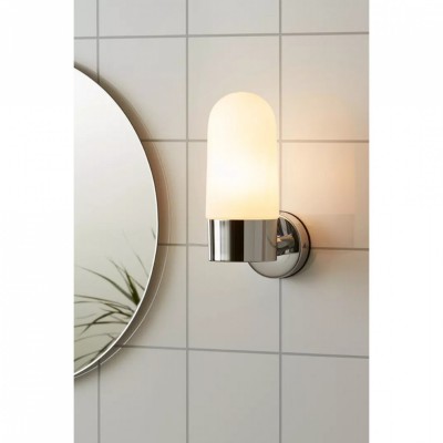 Бра MarkSlojd Sweden ZEN Wall 1L Chrome/White IP44 107799