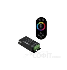 Контролер RGB для світлодіодної стрічки 18А RF Black (Touch) №72
