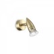 Бра-спот Ideal Lux ALFA AP1 OTTONE SATINATO 285009