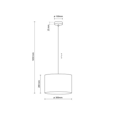 Підвісний світильник TK Lighting JUTA, 6580