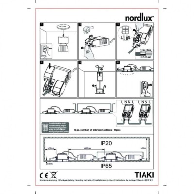 Точковий світильник Nordlux Tiaki 2700K / 4000K 49570101