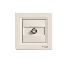Розетка Супутник кінцева (1Дб) кремовий Asfora EPH3700123 SAT Schneider Electric