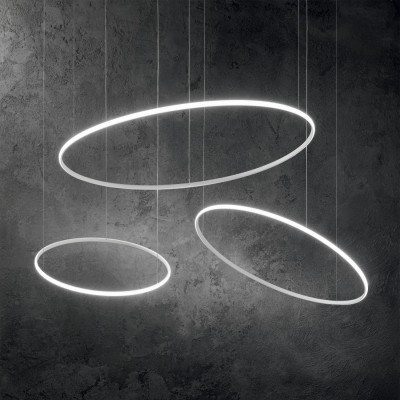 Люстра Ideal Lux Hulahoop sp d100 258751 Люстра Ideal Lux Hulahoop sp d100 258751
