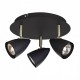Спот MarkSlojd Sweden CIRO Ceiling 3L Black/Steel 107411