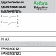Выключатель 1-Клавишн. антрацит Asfora EPH0200171 двухполюсный Schneider Electric