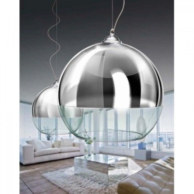 Подвесной светильник AZzardo SILVER BALL 40 AZ0734 Подвесной светильник AZzardo SILVER BALL 40 AZ0734