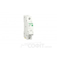 Автоматичний вимикач 10А, 1 полюс, крива, 6кА Schneider Electric RESI9 R9F02110