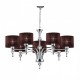 Люстра AZzardo IMPRESS 7 BROWN AZ2902