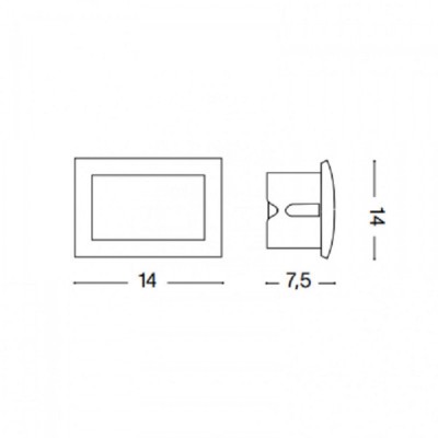 Вуличний світильник Ideal Lux Wire 4.0w 255514