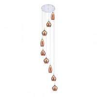 Люстра AZzardo AMBER MILANO 9 COPPER AZ3134