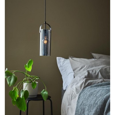 Подвесной светильник MarkSlojd Sweden GLORY Pendant 1L Black/Smoke 108218