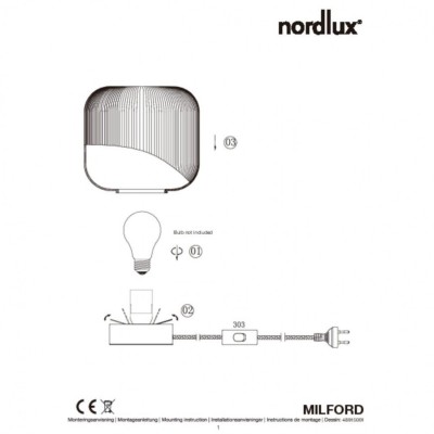 Настольная лампа Nordlux Milford 48915001