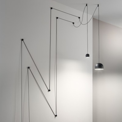 Підвісний світильник Ideal Lux TALL SP1 BIG NERO 196787 Підвісний світильник Ideal Lux TALL SP1 BIG NERO 196787