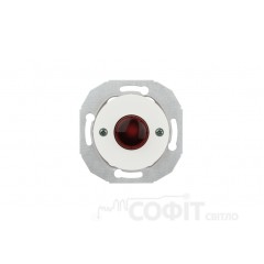Световой индикатор с красной линзой белый, Renova, WDE011080 Schneider Electric