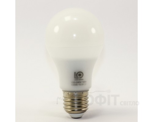 Світлодіодна лампа A60 LightOffer LED-10-022 10W 4000K 220V E27