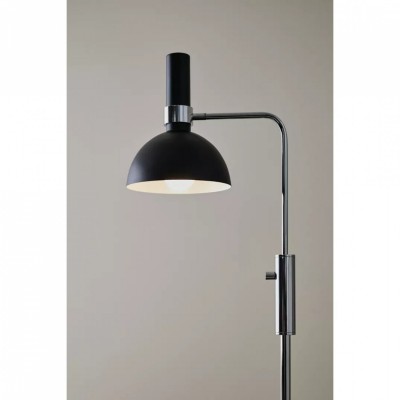 Торшер MarkSlojd Sweden LARRY Floor 1L Black/Chrome 106857