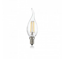 Лампочка Ideal Lux E14 04W COLPO VENTO TRASP 3000K 101248