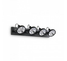 Бра - спот Ideal Lux GLIM PL4 NERO 200255