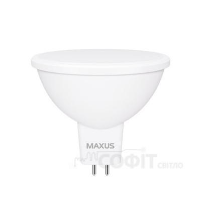 Світлодіодна лампа Mr16 Maxus 1-LED-723 MR16 7W 3000K 220V GU 5.3 AP