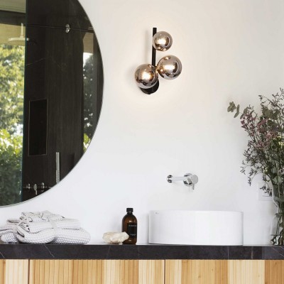 Бра Ideal Lux PERLAGE AP3 OTTONE SATINATO 283784