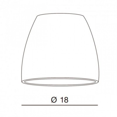 Абажур AZzardo SHADE ZA 18 ALU AZ2593