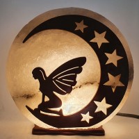 Солевая лампа Фея на Луне 3-4 кг