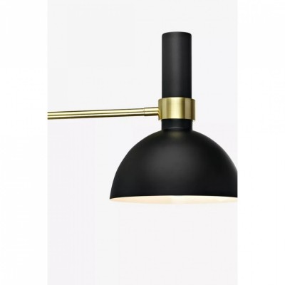 Бра MarkSlojd Швеция LARRY Wall 1L Black/Brushed Brass 106970