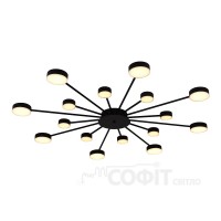 Люстра люстра Miorro LED Foresta 16x6,3 Вт чорна 51-313-005