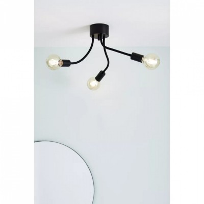 Люстра MarkSlojd Sweden MEDUSA Ceiling 3L Black 107930