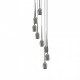 Люстра AZzardo IZZA 8 SMOKY AZ2940