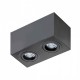 Точковий світильник AZzardo BRANT 2 SQUARE BLACK AZ2827