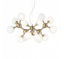 Люстра Ideal Lux NODI SP15 OTTONE SATINATO 241012