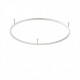 Люстра Ideal Lux ORACLE SLIM PL D090 ROUND WH 3000K 266015