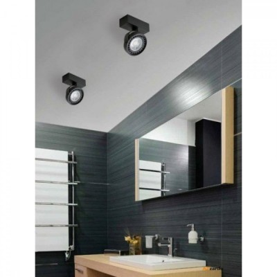 Точечный светильник AZzardo JERRY 1 12V BLACK AZ1365