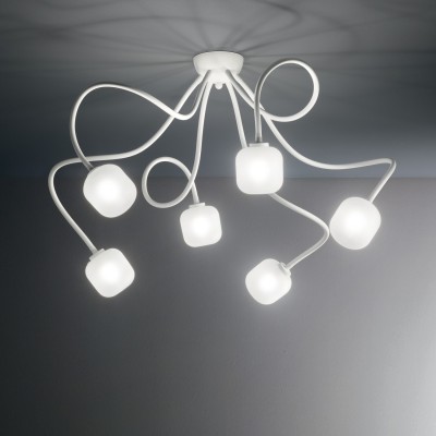 Люстра Ideal Lux OCTOPUS PL6 BIANCO 174921