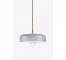 Подвесной светильник MarkSlojd Sweden CAEN Pendant 1L Grey/Brass 107924