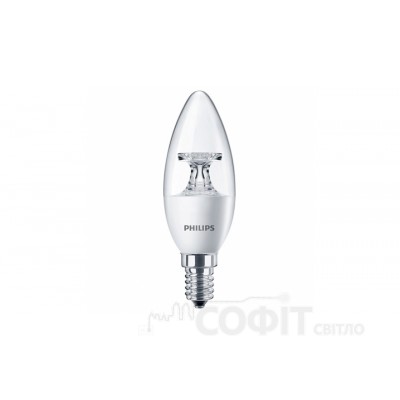 Лампа светодиодная C37 Philips LEDcandle ND E14 4-25W, 2700K, 230V B35 CL AP 929001142207