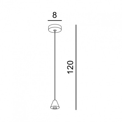 Основание AZzardo TENTOR LAMPBODY BLACK AZ3098