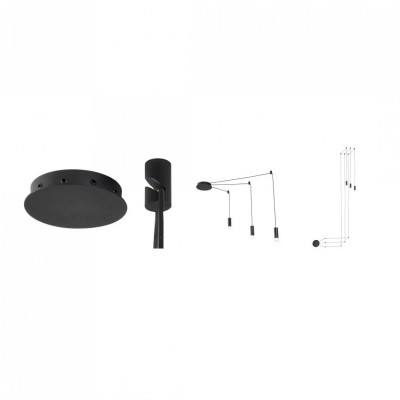 Компонент AZzardo ZIKO HOLDER BLACK AZ2681