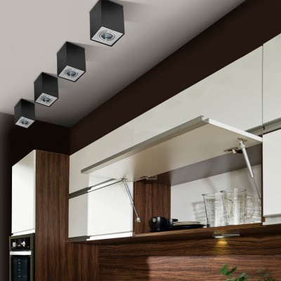 Точечный светильник AZzardo ELOY 1 BLACKALUMINIUM AZ0930
